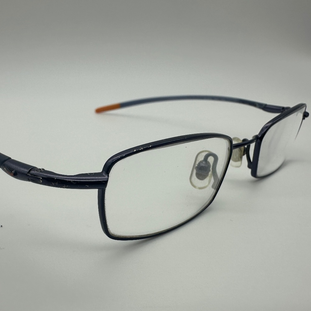 Nike With Flexon Rectangular Eyeglasses 4080 444 … - image 1